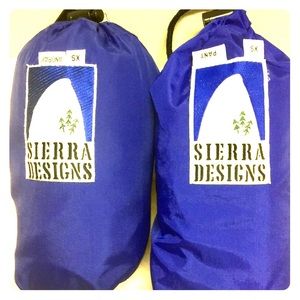 Vintage Sierra Designs Windbreaker Rain / Pant Set